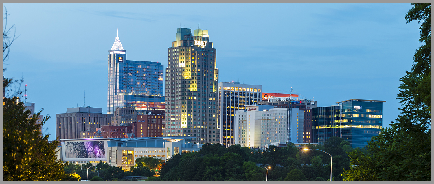 raleigh skyline